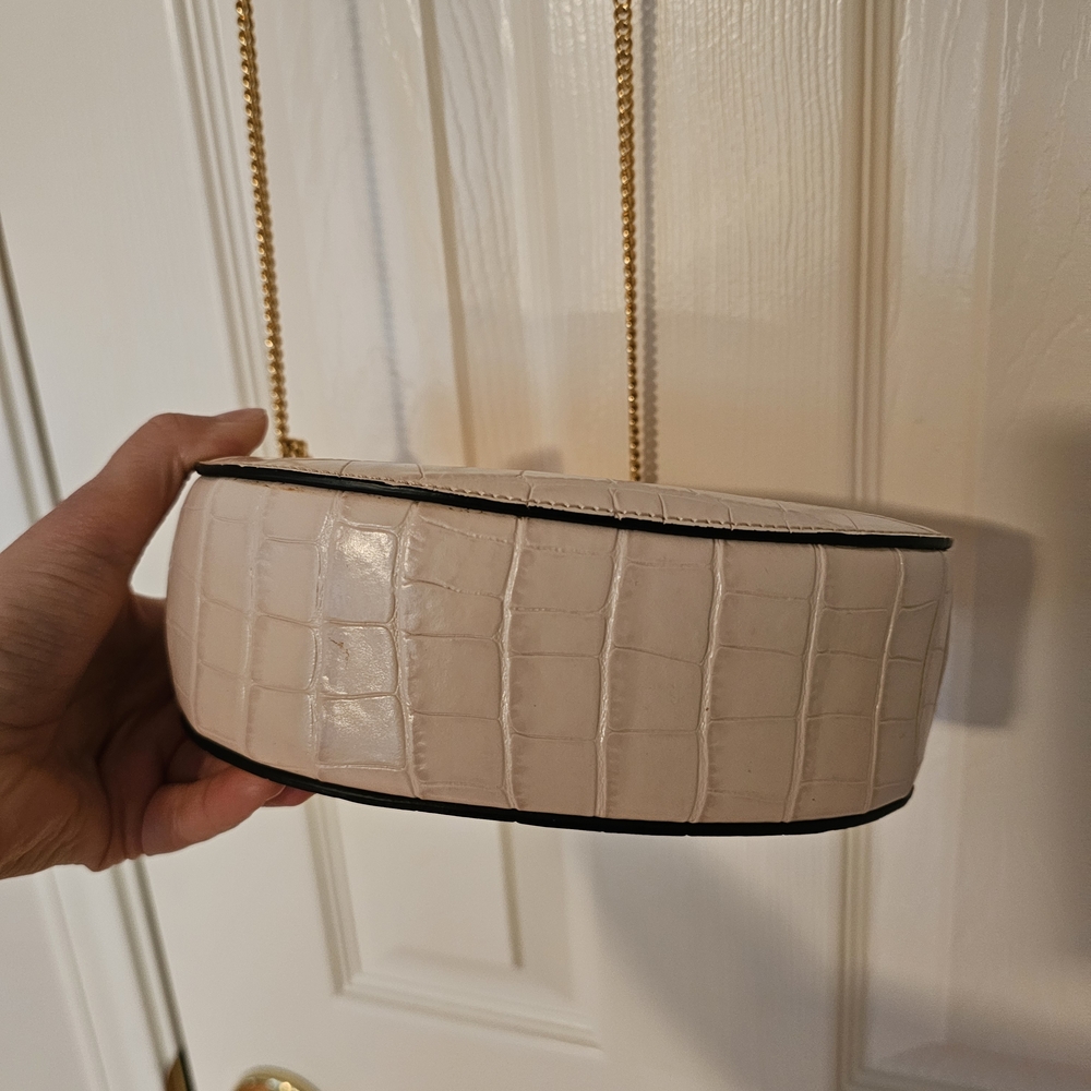 Authentic Chloe Drew Mini Crossbody Bag - Crocodile Embossed Leather - Picture 4 of 7